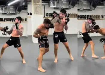 Dillon Danis Mike Perry Striking Training MMA
