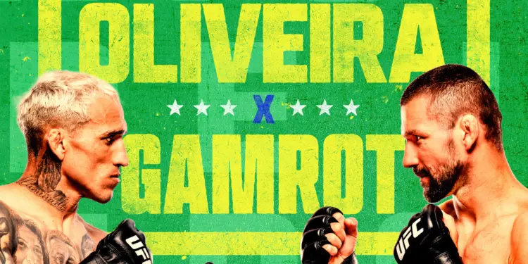 Charles Oliveira Mateusz Gamrot UFC Rio