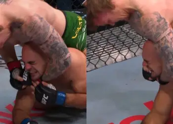 Jimmy Crute Neck Crank UFC Perth