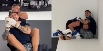 Rico Verhoeven Grappling Training Tom Aspinall