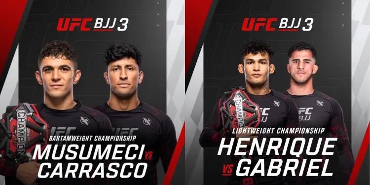 UFC BJJ 3 Full Card Title-Fights