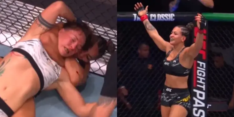 Beatriz Bia Mesquita UFC Rio Submission Win Debut