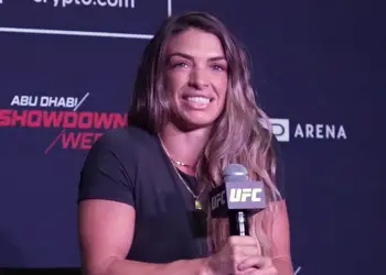 Mackenzie Dern MMA Accepting The Takedown
