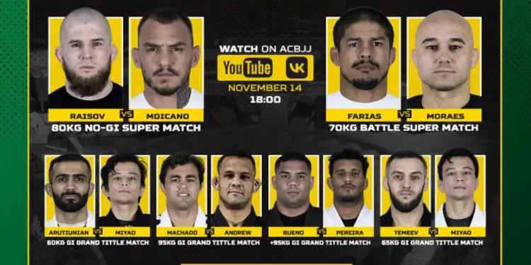 ACBJJ 19 Full Results Highlights