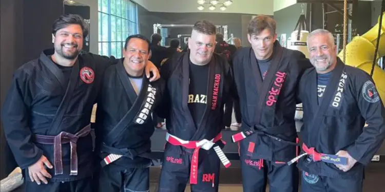 Ashton Kutcher BJJ Black Belt