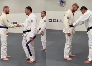Bo Nickal BJJ Purple Belt