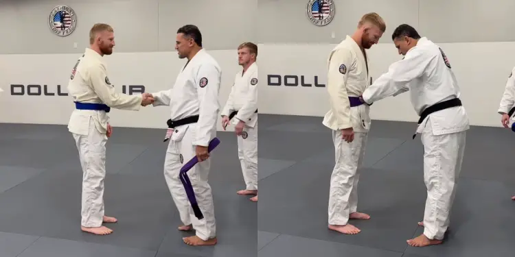 Bo Nickal BJJ Purple Belt