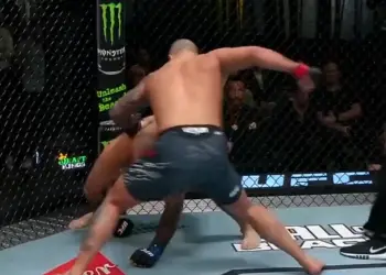 Max Gimenis Knockout Loss UFC Vegas 111