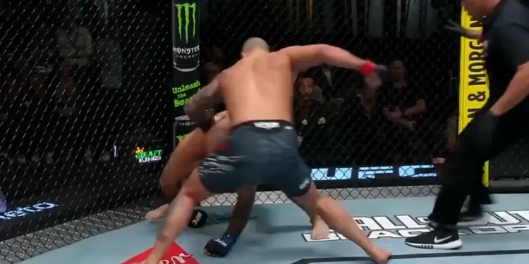 Max Gimenis Knockout Loss UFC Vegas 111