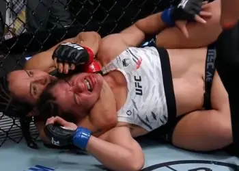 Talita Alencar Submission Win UFC Vegas 110