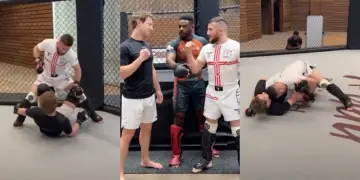 Mark Zuckerberg Merab Dvalishvili Sparring