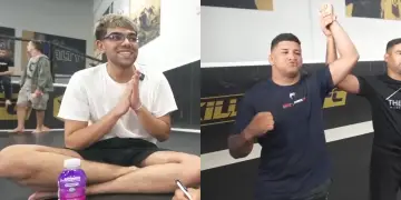 N3on $25,000 BJJ Tournament Gilbert Burns UFC Stars