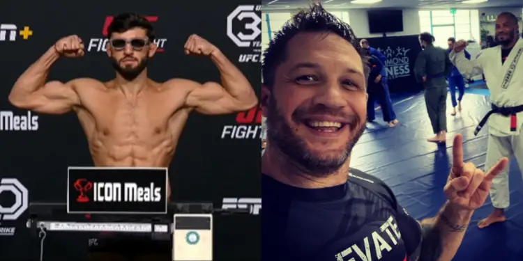 Arman Tsarukyan Tom Hardy Grappling Match