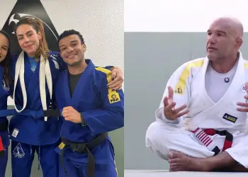 Fabio Gurgel On Model Daniella Cicarelli BJJ Blue Belt 6 Months