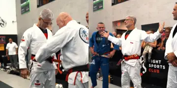 Ronaldo Delibero BJJ Coral Belt Carlson Gracie Jr