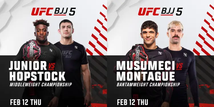 UFC BJJ 5 Mikey Musumeci Ronaldo Junior Title-Fights