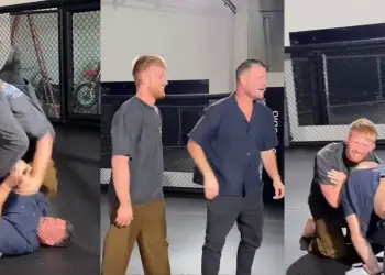 Bo Nickal Michael Bisping Grappling