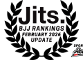 Jits Magazine BJJ Rankings February 2026 Update