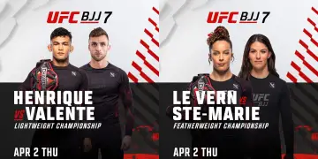 UFC BJJ 7 Reigning Champions Titles